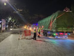 Upaya Polresta Pati Cegah Kemacetan Akibat Perbaikan Jalan Pantura