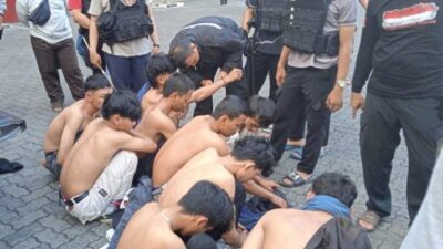 Geng Army dan Geng Allstar Terlibat Tawuran di Semarang, Dua Orang Dilarikan ke RS Akibat Luka Sabetan Sajam