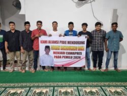 Tahlilan dan Doa Bersama  untuk Gibran Rakabuming dari Aliansi Pidie di Aceh
