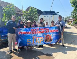 Alumni SIP Polri 2021 Berbagi Kebahagiaan dengan Bantuan Air Bersih di Jaken