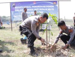 Bid Humas Polda Jateng Tanam 10.000 Pohon Sambut HUT Humas Polri Ke 72