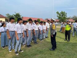 Edukasi Tertib Berlalu Lintas, Satlantas Polres Lamandau Gelar Police Goes to School