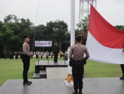 Memperingati Hari Sumpah Pemuda ke 95, Polres Lamandau Gelar Upacara Bendera