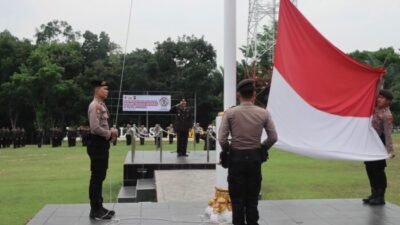 Memperingati Hari Sumpah Pemuda ke 95, Polres Lamandau Gelar Upacara Bendera