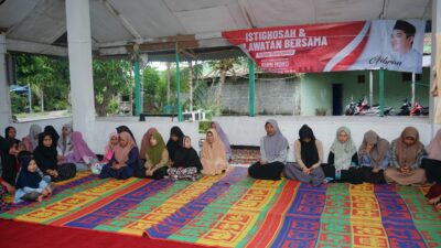 Ratusan Warga Aceh Barat Gelar Istighosah & Shalawatan untuk Gibran