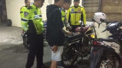 Patroli Malam Hari Pati-Kudus: Satlantas Polresta Pati Berantas Kejahatan Jalanan