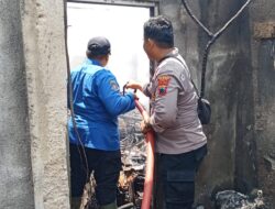 Kebakaran Hebat di Sukolilo Pati, Rumah Milik Nur Kuntoro Hangus Terbakar