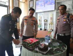 Kepolisian Resor Kota Pati Peringati Ulang Tahun TNI ke-78 dengan Kejutan