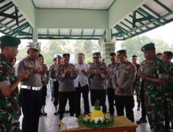 Datangi Makodim 1017/LMD di HUT TNI ke 78, Polres Lamandau Beri Kejutan