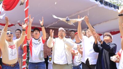 Gelar Lomba Kicau Burung Kapolres Cup, Polres Rembang Meriahkan HUT Bhayangkara 77