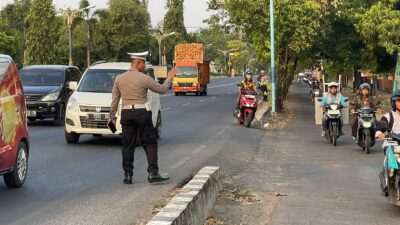 Satlantas Polresta Pati Lakukan Penindakan Berdasarkan Surat Perintah Kapolresta