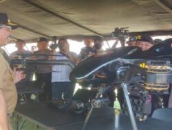 Polda Jateng Pamerkan Drone Pelontar Gas Air Mata saat Operasi Pengamanan Pemilu 2024