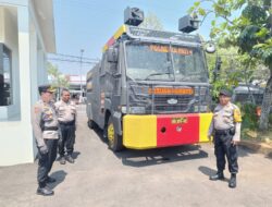 Pengecekan Kelengkapan Pasukan Dalmas dan Raimas Polresta Pati untuk Pengamanan Pemilu 2024