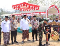 Wakapolres Rembang Hadiri Penutupan TMMD Sengkuyung Tahap III di Desa Langkir Pancur