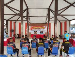 Polda Kalteng Supervisi Pelatihan Mandiri Casis Bintara Polri di Polres Lamandau