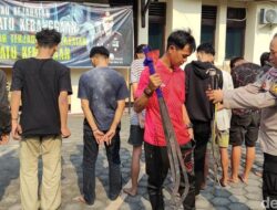 Diduga Hendak Tawuran, 9 Remaja Bersajam Diamankan Polisi di Semarang