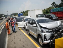 Kecelakaan Beruntun Enam Kendaraan di Tol Semarang-Solo, Polisi Dalami Penyebabnya