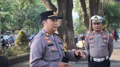 Pengamanan di Apel Netralitas Aparatur Pemerintah, Polres Banjarnegara Terjunkan Personil