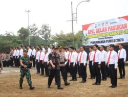 TNI-Polri di Banjarnegara Ikuti Gelar Pasukan Operasi Mantap Brata Candi 2023-2024