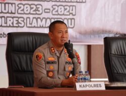 Gelar Latpra Ops, Polres Lamandau Siapkan Pengamanan Tahapan Pemilu 2024
