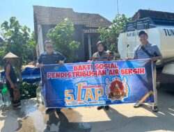 Polri SIP 51 2021 Sumbangkan 6000 Liter Air Bersih untuk Masyarakat Jaken