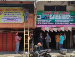 Puluhan Ruko Eks Stasiun Jurnatan Semarang Dieksekusi