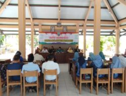 Kanit Binmas Polsek Bulu Hadiri Rapat Koordinasi Kepala Desa Se Kecamatan Bulu