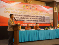 Bersama Lintas Sektoral, Polres Sukoharjo Gelar Rapat Koordinasi Jelang Pemilu 2024