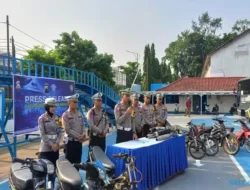 Polisi Kukut 75 Motor saat Razia Balap Liar di Ungaran Semarang