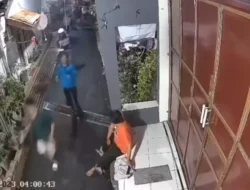 Ngeri! Terekam CCTV Gangster Serang Warga Randusari Semarang, Polisi Buru Pelaku