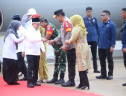 Sambut Kedatangan Wapres, Kapolda Kalteng Maksimalkan Pengamanan Bersama TNI
