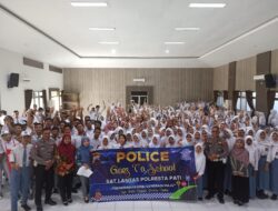 Satuan Lalulintas Polresta Pati Adakan Program “Police Goes to School” di SMK Negeri 1 Pati