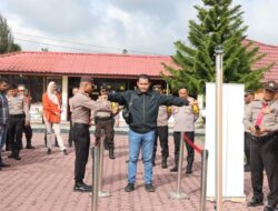 Satuan Pam Obvit Polres Humbahas Laksanakan Pelatihan Simulasi Security Door