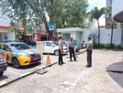 Satuan Samapta Polresta Pati Melaksanakan Patroli Presisi di Kantor Penyelengara Pemilu dan Obyek Vital