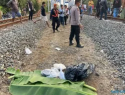 Seorang Pemuda Meninggal Tersambar Kereta Api di Perbatasan Sukoharjo-Klaten
