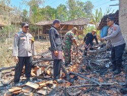 Seorang Petani di Sukolilo Alami Malapetaka: Dapur dan Sepeda Motornya Terbakar