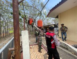 TNI-Polri dan Komunitas Sniper Hunter di Sukoharjo Salurkan Air Bersih ke Desa Pundungrejo