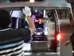 Satu Orang  Bersimbah Darah Akibat Tawuran di Depan SPBU Arteri Soekarno Hatta Semarang,
