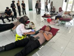 Tema Donor Darah Polresta Pati: “Humas Polri Presisi Untuk Negeri Menuju Indonesia Maju