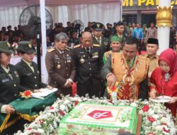 Upacara & Syukuran HUT TNI ke-78 Dihadiri Kapolda Kalteng