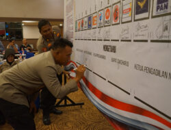 Wujudkan Pemilu Damai 2024, Polres Sukoharjo Bersama Lintas Sektoral Gelar Rapat Koordinasi