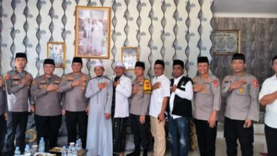 Wujudkan Pemilu Damai, Kaops NCS Kunjungi Ketua Ponpes Daarul Falah Ciamis