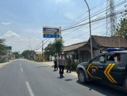 Gelar Patroli Gabungan, Polsek & Koramil Sale Pantau Situasi Kamtibmas Wilayahnya