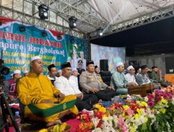 Kapolres Rembang Hadiri Selopuro Bersholawat Peringatan Maulid Nabi & Hari Santri