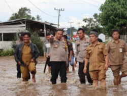 Dua Desa di Kabupaten Humbahas Terendam Banjir, Polisi Lakukan Evakuasi