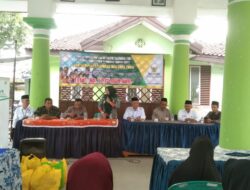 Penyalur Bantuan dari Baznas Kabupaten Rembang Dihadiri Kapolsek Sumber