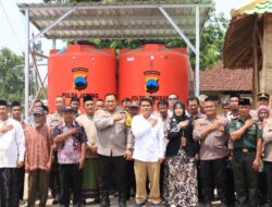 Bantuan Sumur Bor & Pompa Air Di Desa Selopuro Lasem Diresmikan Kapolres Rembang