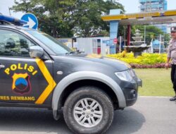 Sambangi  Obvit PLTU Rembang, Personil Polsek Sluke Giatkan Patroli Mobile