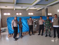 Patroli Gudang Logistik KPU & Kantor Bawaslu Dilaksanakan Polsek Rembang Kota dan 3 Pilar