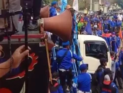 Tuntut UMK Naik 15 Persen, Buruh Semarang Hari Ini Kepung Gubernuran